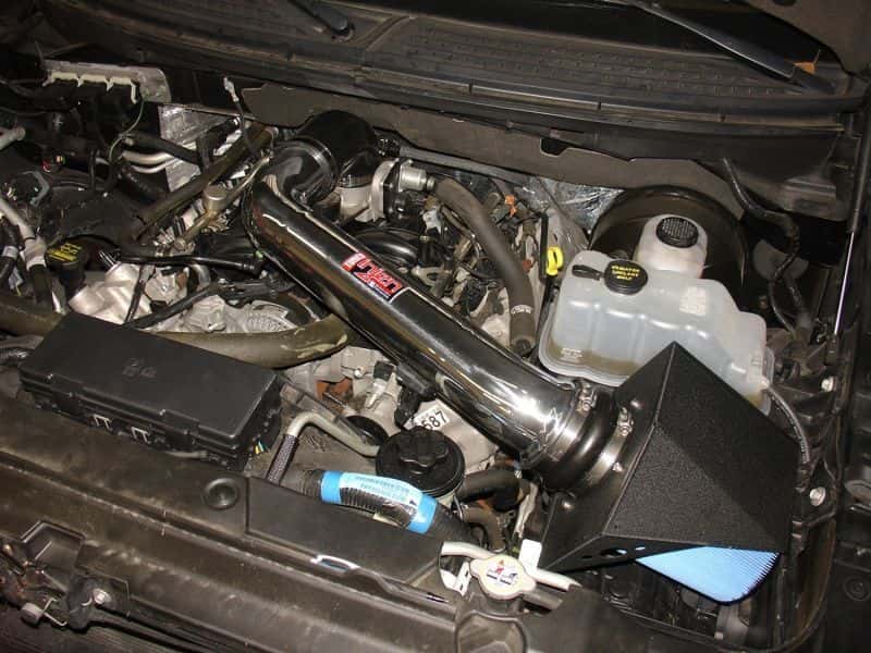 Injen — Injen 09-10 Ford F-150 V8 5.4L Wrinkle Black Power-Flow Air Intake System
Short Ram Intake
Air Intake Kit - view 5