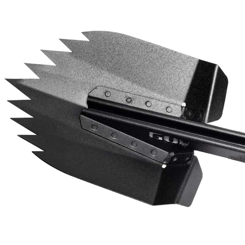 Go Rhino — Go Rhino Xventure Gear Sharktooth Stackable Shovel - Textured Black
Sharktooth Shovel - view 3