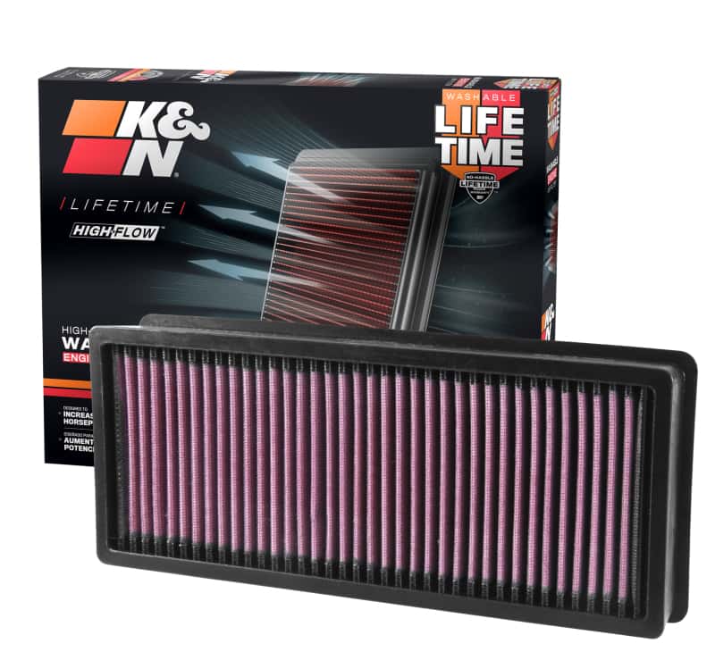 K&N Engineering — K&N Replacement Panel Air Filter for 2014 BMW 535D L6 3.0L DSL
Replacement Air Filt
Air Filter - view 5