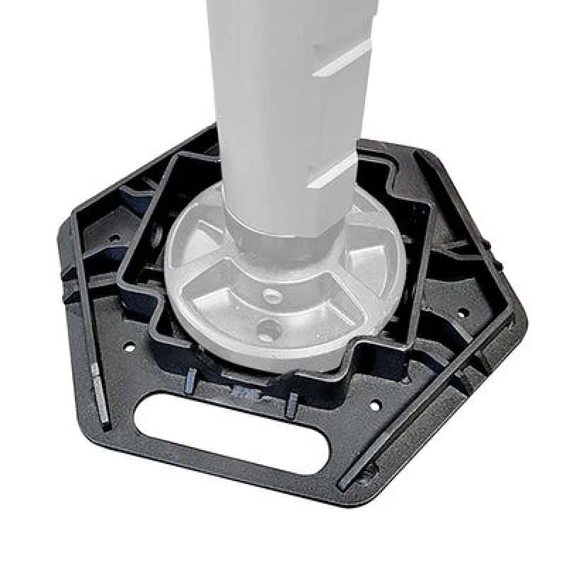 Go Rhino — Go Rhino Xventure Gear El Gato Base Plate - Blk
Jack Base Plate Acc
El Gato Jack Base - view 1