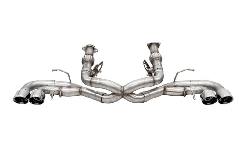 CORSA Performance — Corsa 2020-25 Corvette C8 3in Xtreme Cat-Back Exhaust 4.5in Pol Quad Tips - Deletes stock AFM Valve
Exhaust - view 1