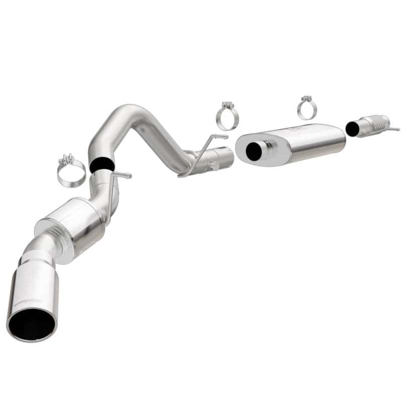 Magnaflow — MagnaFlow MF Series SS Cat-Back Exhaust Single Passenger Side Rear Exit 2015 Cadillac Escalade
Cat-Back - view 1