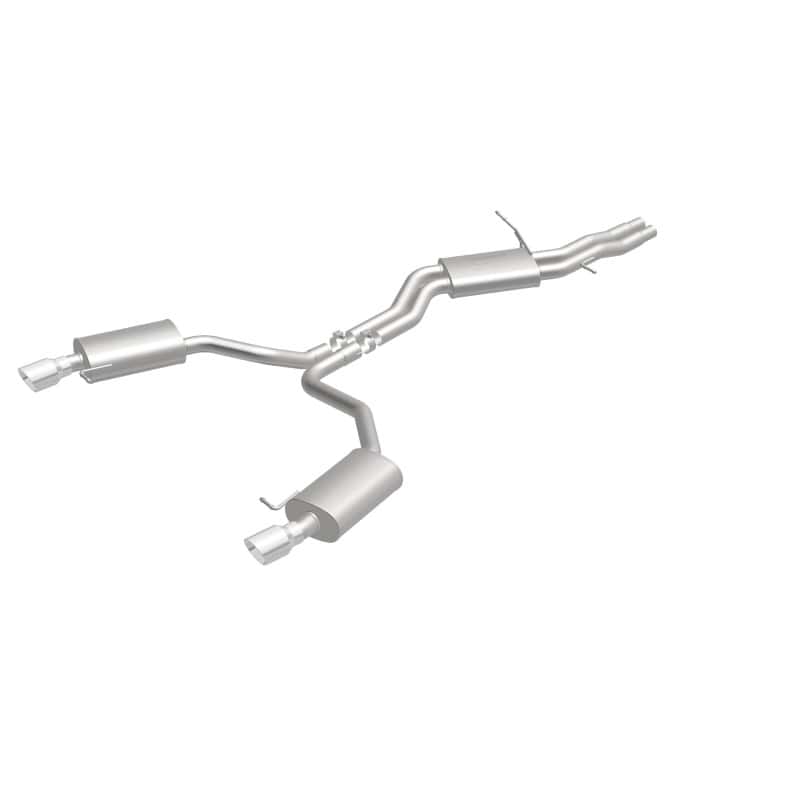 Magnaflow — MagnaFlow Sys C/B 12-15 Audi A6 / A7 3.0L V6 SS 2.5in Dual Split Rear Ext 4in Tips
Cat-Back - view 4