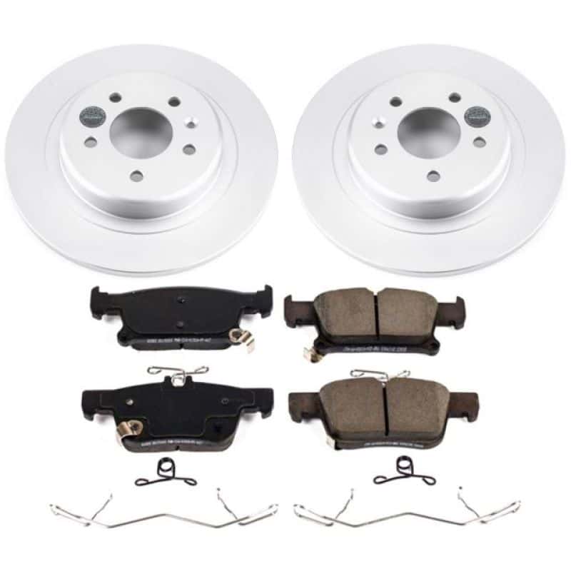 PowerStop — Power Stop 16-18 Buick Envision Rear Z17 Evolution Geomet Coated Brake Kit - view 1