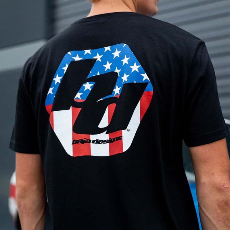 Baja Designs — Baja Designs Freedom Mens T-Shirt Universal - Small Black - view 3