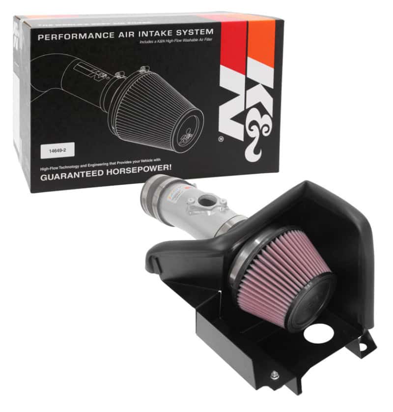 K&N Engineering — K&N 2018 Honda Accord L4-2.0L F/l Typhoon Performance Air Intake System
Performance Air Inta
Air Intake System - view 6
