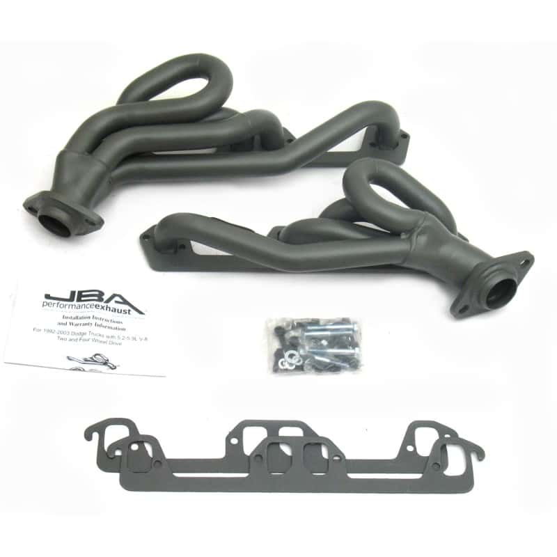 JBA — JBA 96-03 Dodge Truck 5.2L/5.9L Magnum 1-1/2in Primary Ti Ctd Cat4Ward Header
Exhaust Header - view 2
