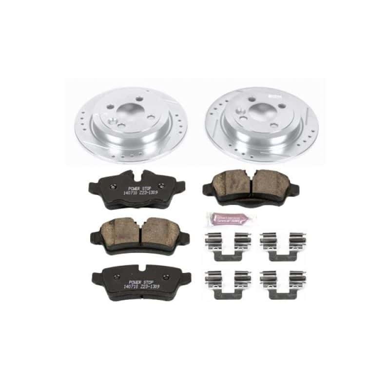PowerStop — Power Stop 11-16 Mini Cooper Rear Z23 Evolution Sport Brake Kit - view 1