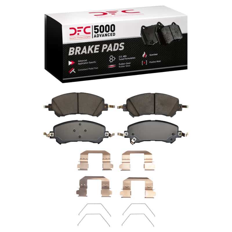 DFC — DFC 22-25 Dodge Journey Front 5000 Advanced Ceramic Brake Pads and Hardware Kit
DFC Brake Pad Set - view 1