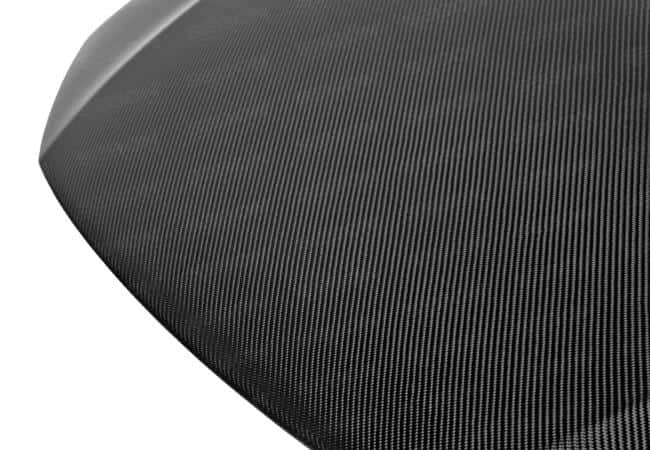 Seibon — Seibon 12-13 Honda Civic 4Dr OEM-Style Carbon Fiber Hood (4Dr Only) - view 8