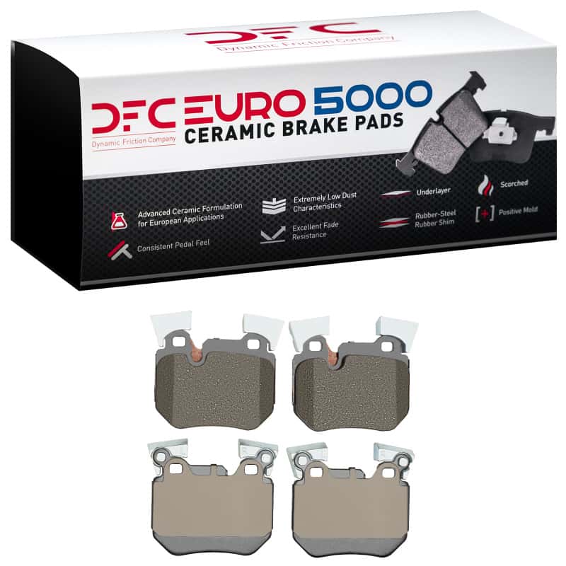 DFC — DFC 06-13 BMW 330i Rear Euro 5000 Ceramic Brake Pads
DFC Brake Pad Set - view 1