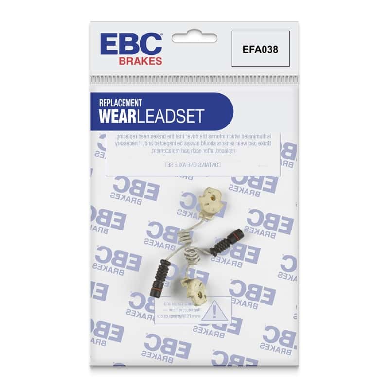 EBC — EBC 84-86 Mercedes-Benz 190/190E 2.3 Front Wear Leads
DscBrkPadWrSnsr - view 2