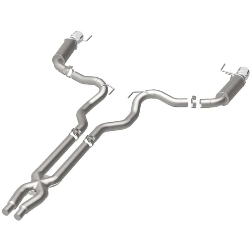 Magnaflow — MagnaFlow Cat Back, SS, 3in, Competition, Dual Split Polished 4.5in Tips 2015 Ford Mustang GT V8 5.0
Cat-Back - view 29