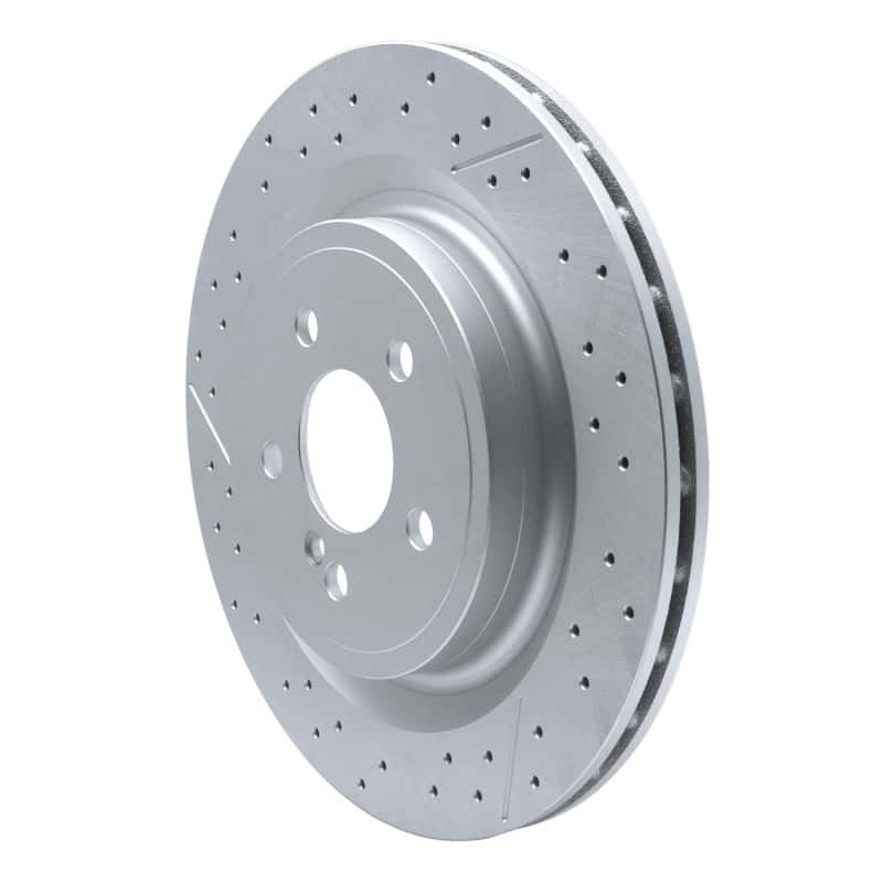 DFC — DFC 12-20 Mercedes-Benz GLA45 AMG Rear Drilled GeoSPEC Coated Rotor and Slotted - view 2
