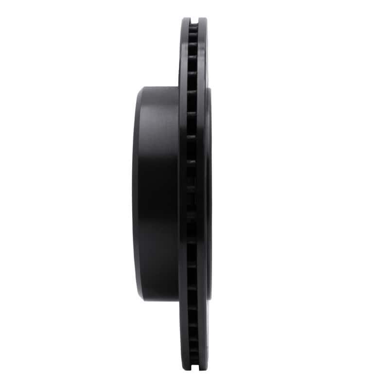 R1 Concepts — R1 05-23 Chrysler 300 Rear Left Drilled & Slotted Black Brake Rotor
R1 Brake Rotor Drill - view 3