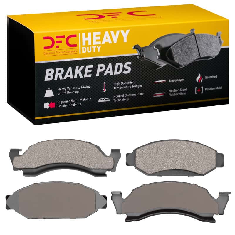 DFC — DFC 86-93 Ford F-150 RWD Front Heavy Duty Pads - Semi Metallic
DFC Brake Pad Set - view 1