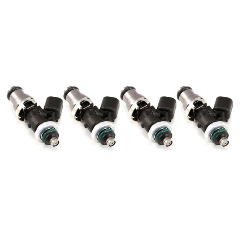 Injector Dynamics — Injector Dynamics ID1050X Injectors 14mm (Grey) Adaptor GTR Lower Spacer (Set of 4) - view 1