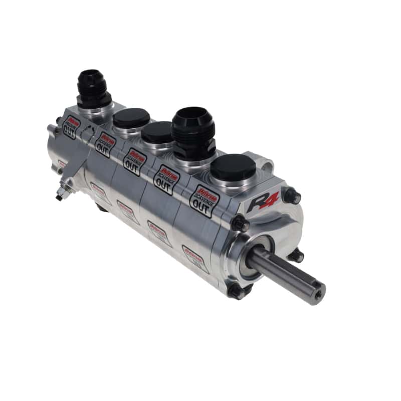 Peterson Fluid Systems — Peterson Fluid Systems R4 5-Stage Oil Pump - Right Side Mount - HV - Rear Drive Drag
R4 Oil Pump 5 Stage - view 1