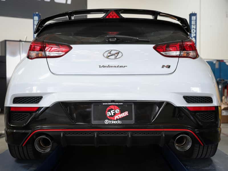 aFe — aFe Power Cat Back Exhaust - 19-20 Hyundai Veloster N L4-2.0L (t) w/ Polished Tips
Cat-Back Exhaust - view 6