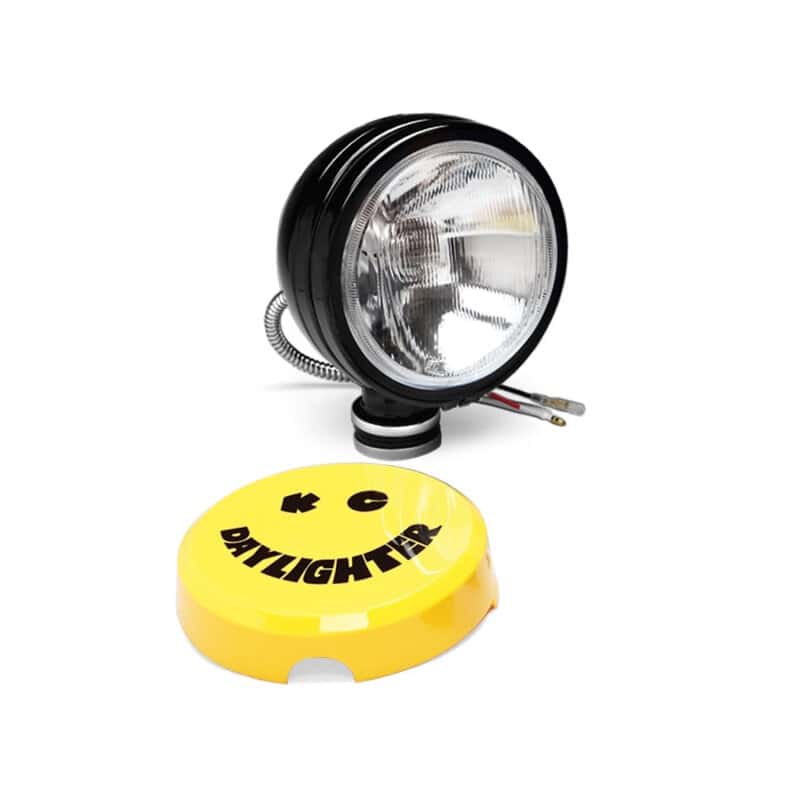 KC HiLiTES — KC HiLiTES Daylighter 6in. Halogen Light 100w Spread Beam (Single) - Black SS
Daylighter - view 5