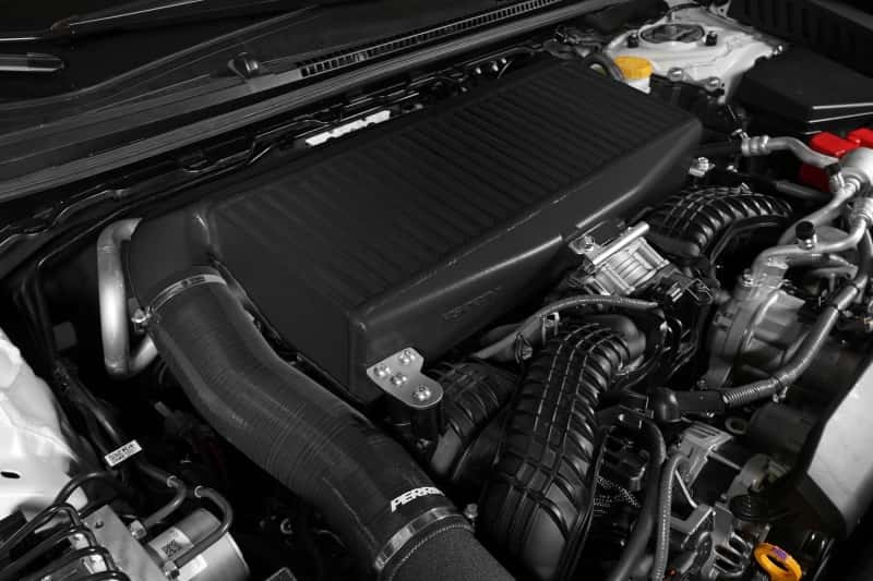 Perrin Performance — PERRIN 22-25 Subaru WRX / 19-25 Ascent / 20-25 Outback & Legacy Turbo Top Mount Intercooler - Black - view 10