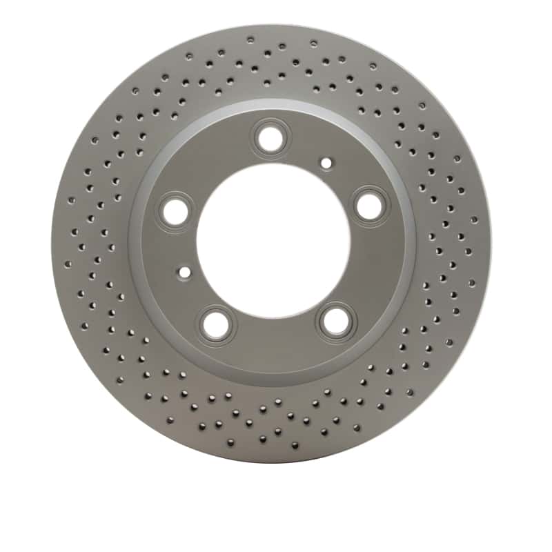 DFC — DFC 05-23 Porsche 718 Cayman Rear Drilled GeoSPEC Coated Rotor
DFC Brake Rotor - view 1