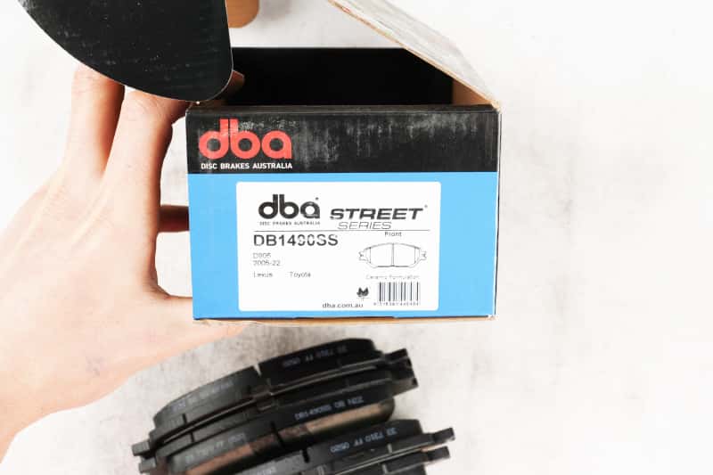 DBA — DBA 02-03 Lexus ES300 Street Series Front Brake Pads
Brake Pad - view 3