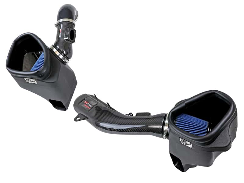 aFe — aFe Track Series Stg 2 Carbon Fiber Intake w/Pro 5R Media 15-20 BMW M3/M4(F80/82/83) L6-3.0L(tt) S55
Track Series Intake - view 1