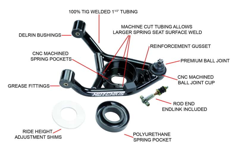 Hotchkis — Hotchkis 64-72 GM A-Body Lower A-Arms
Lower A-Arms
Control Arm - view 3