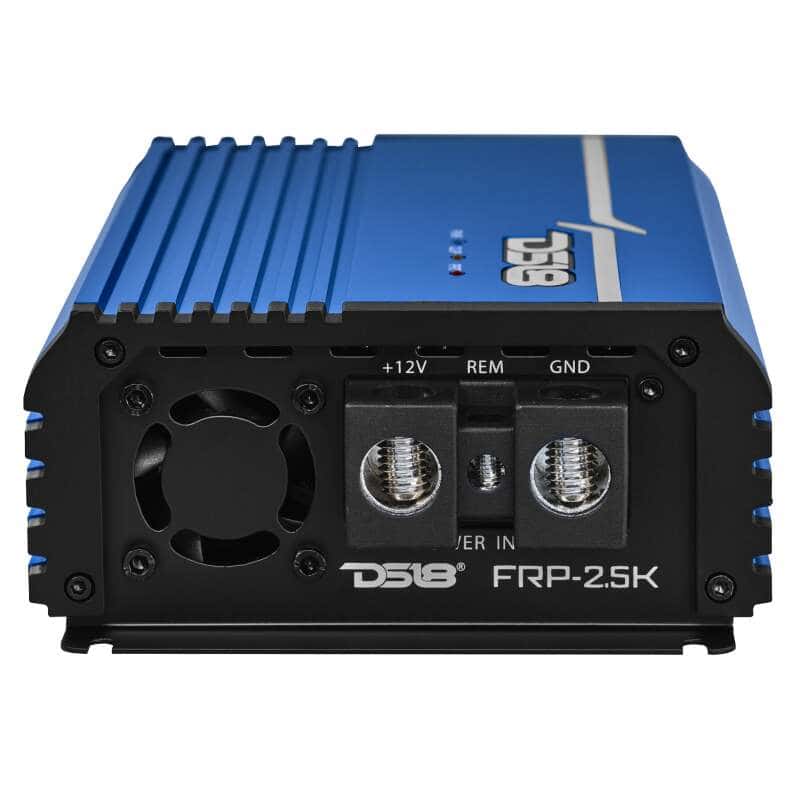 DS18 — DS18 1-Channel Amp Class D Full-Range Monoblock 2500 Watts RMS/1ohm Blue - view 3