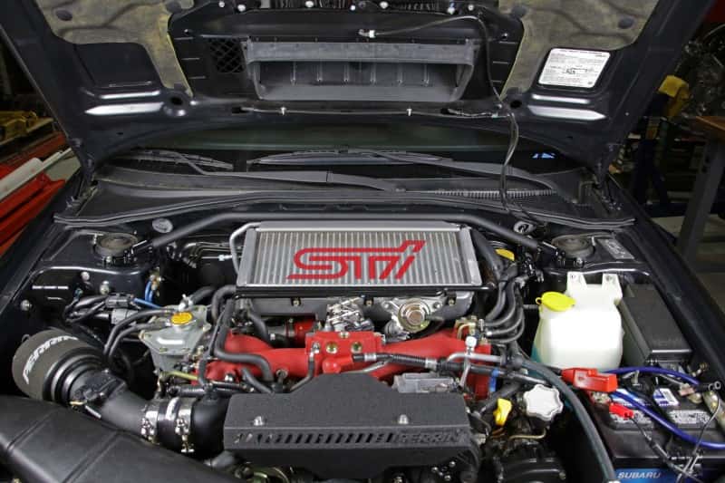 Perrin Performance — PERRIN 02-07 Subaru WRX/STi/Impreza / 04-08 Forester Front Strut Brace - Black
paPSP-SUS-052BK - view 5