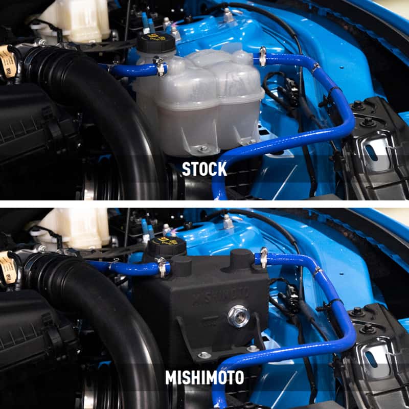 Mishimoto — Mishimoto 2024+ Ford Mustang V8/2.3L EcoBoost Expansion Tank - Black
Coolant Reservoir - view 11