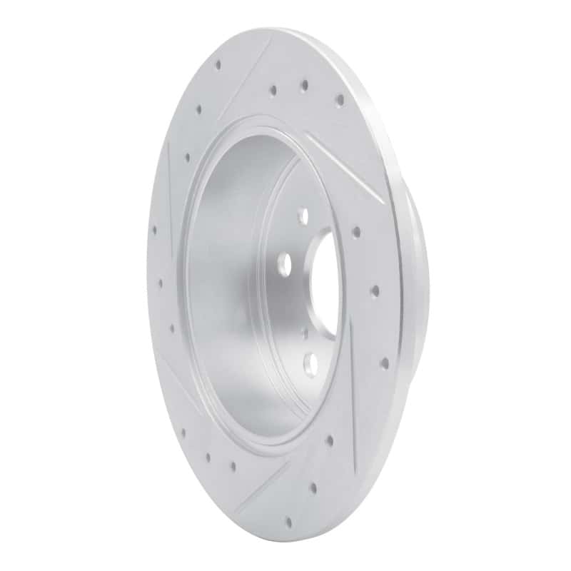 R1 Concepts — R1 99-03 Lexus RX300 Rear Right Drilled & Slotted Silver Brake Rotor
R1 Brake Rotor Drill - view 4