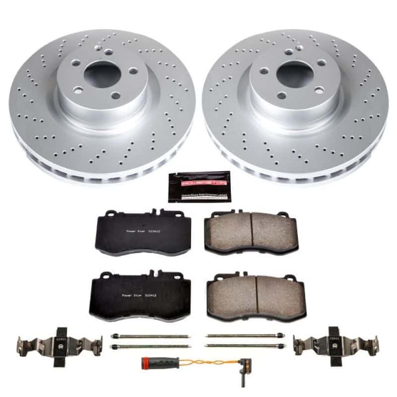 PowerStop — Power Stop 10-16 Mercedes-Benz E350 Front Z23 Evolution Sport Coated Brake Kit - view 1