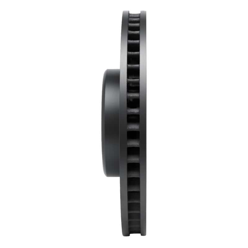 R1 Concepts — R1 16-25 BMW 330e Left Front Drilled & Slotted Black Brake Rotor
R1 Brake Rotor Drill - view 3