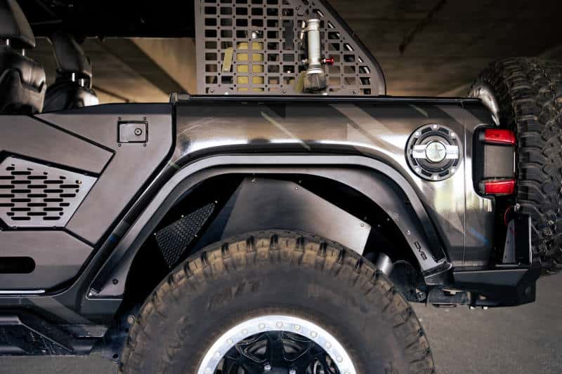 DV8 Offroad — DV8 Offroad 18-23 Jeep Wrangler JL Slim Fender Flares
Jeep Fender Flares - view 14