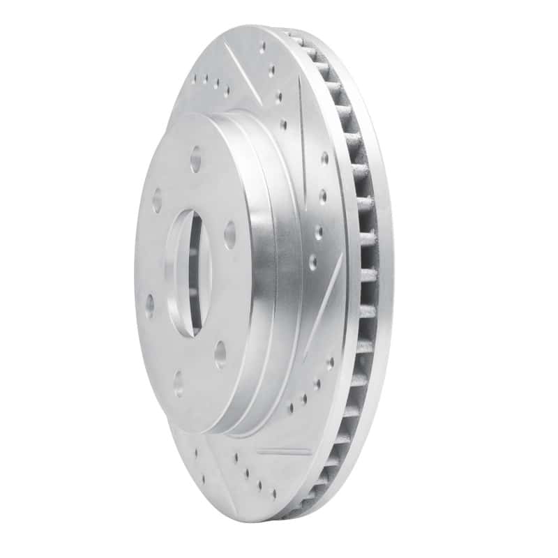 R1 Concepts — R1 86-95 Dodge Raider Front Right Drilled & Slotted Silver Brake Rotor
R1 Brake Rotor Drill - view 2