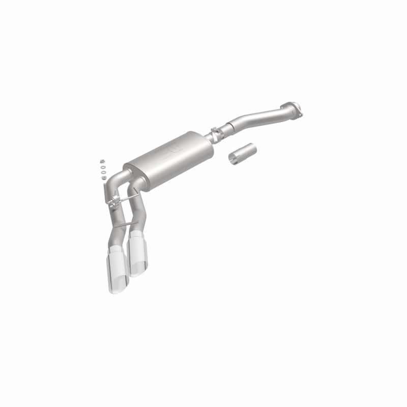 Magnaflow — MagnaFlow 11-13 Ford F-150 Pickup Dual Same Side Before P/S Rear Tire Stainless CatBack Perf Exhaust
Cat-Back - view 1