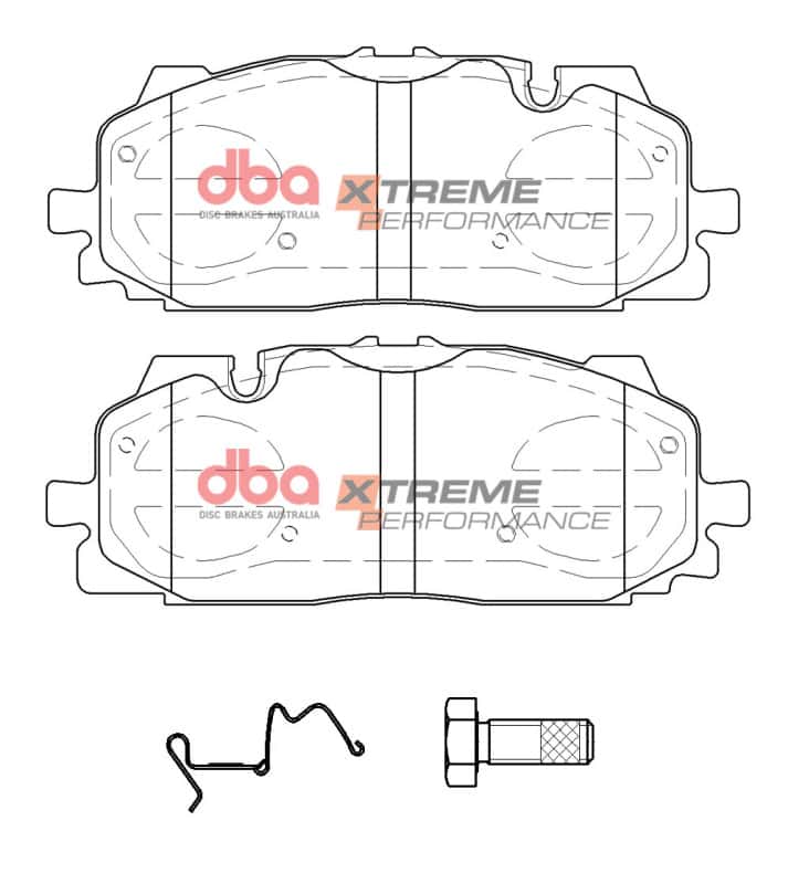 DBA — DBA 19-21 Audi A8 Quattro (w/375mm Front Rotor) Front XP Performance Brake Pads
Brake Pad - view 1