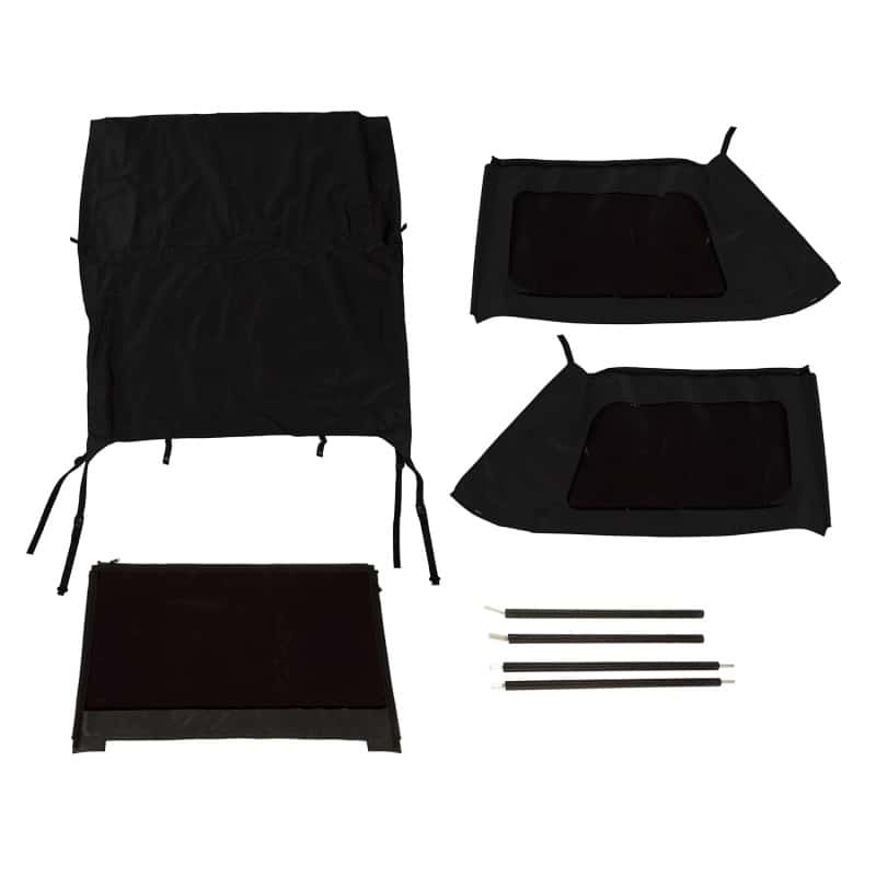 Rugged Ridge — Rugged Ridge Montana Top Bowless Black Diamond 07-18 Jeep Wrangler JK 2-Dr
Top-Soft - view 1