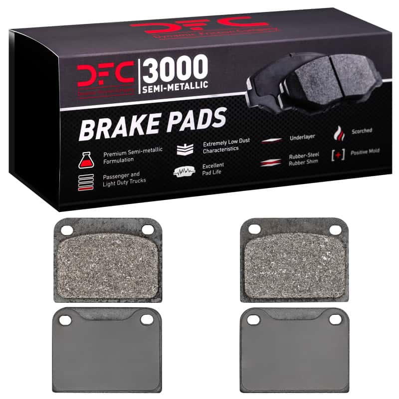 DFC — DFC 74-76 Saab 99 Rear 3000 Semi-Metallic Brake Pads
DFC Brake Pad Set - view 5