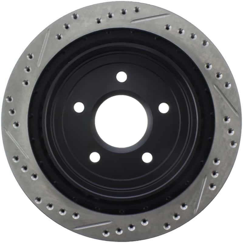 Stoptech — StopTech 97-10 Chevy Corvette Slotted & Drilled Rear Left Rotor
Disc Brake Rotor
Slot/Drill Rotor - view 2