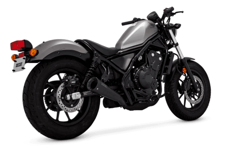 Vance and Hines — Vance & Hines HONDA 17-20 Rebel S/O Black Slip-On Exhaust - view 2