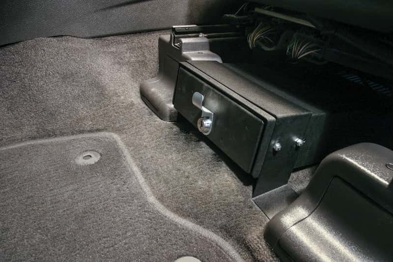 Tuffy Products — Tuffy Underseat Drawer W/ Keyed Lock For Ford Explorer & Police Interceptor
Underseat Drawer - view 2