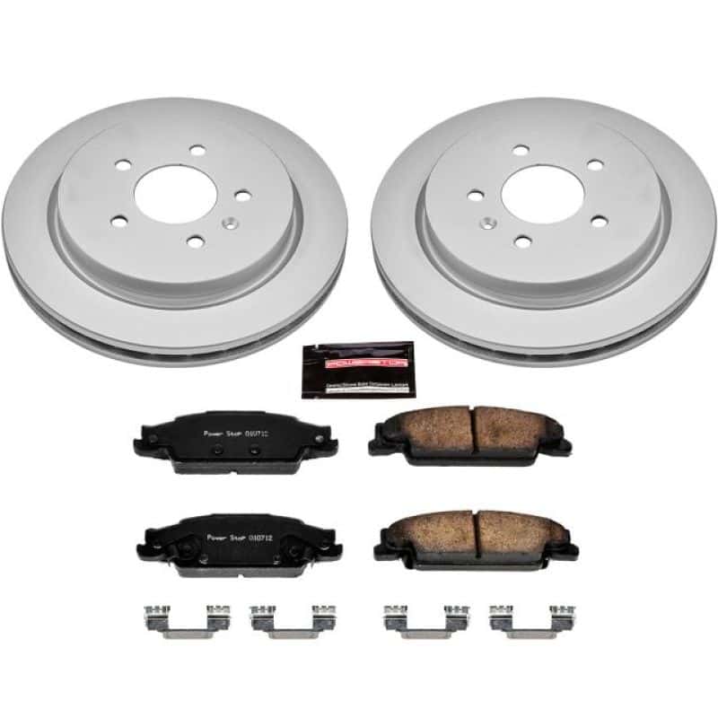PowerStop — Power Stop 03-07 Cadillac CTS Rear Z17 Evolution Geomet Coated Brake Kit - view 1