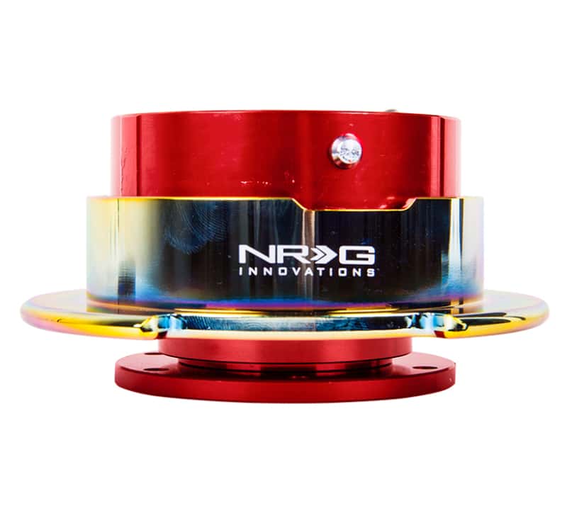 NRG — NRG Quick Release Gen 2.5 - Red Body / Neochrome Ring - view 1