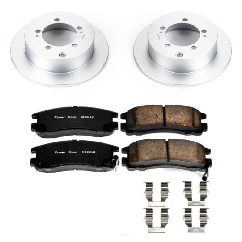 PowerStop — Power Stop 95-05 Chrysler Sebring Rear Z17 Evolution Geomet Coated Brake Kit - view 1