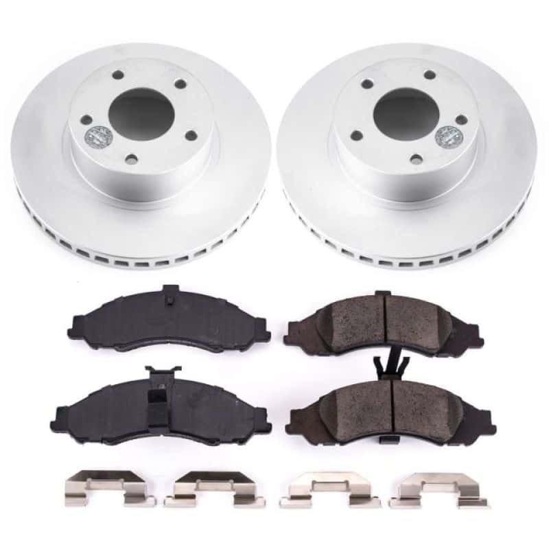 PowerStop — Power Stop 2004 Pontiac GTO Front Z17 Evolution Geomet Coated Brake Kit - view 1