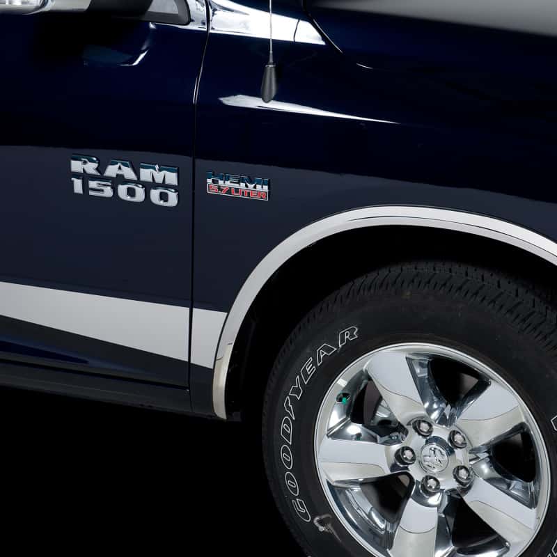 Putco — Putco 10-17 RAM 2500/3500 Crew Cab 6.5in- 5.5in Wide 12pcs (w/o Factory Flares) Pro SS Rocker Panels
Rocker Panel Molding - view 8
