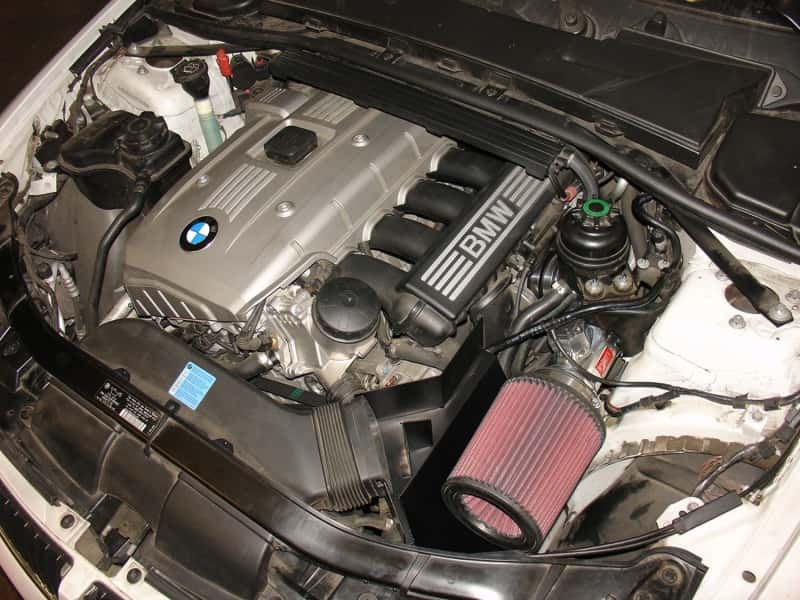 Injen — Injen 08-09 128i E82 / 07-09 328i E92 / 2006 330i E92 3.0L 6 Cyl. (Includes Heat Shield) Black Short
Short Ram Intake
Air Intake Kit - view 4